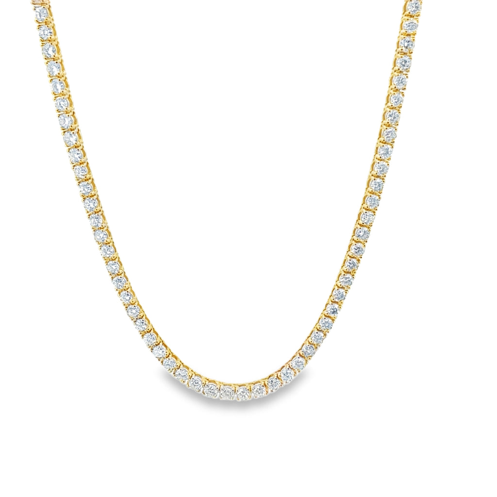 Gold Tennis Necklace