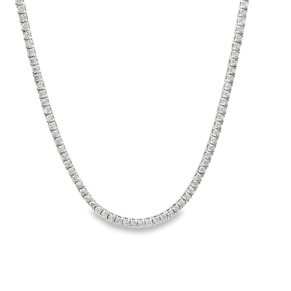 White Gold Choker