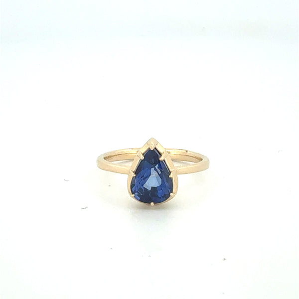 Sapphire Gold Ring