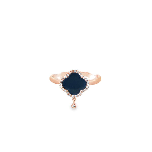 Rose Gold Flower Ring