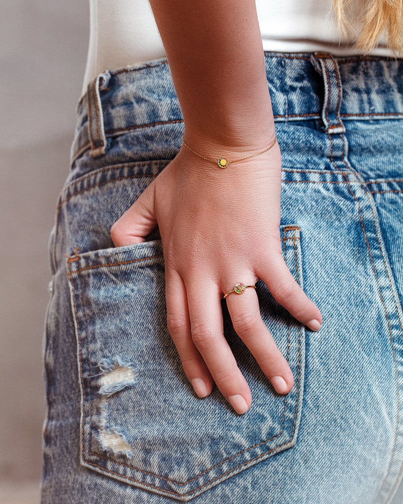 Arcoiris Gold Ring