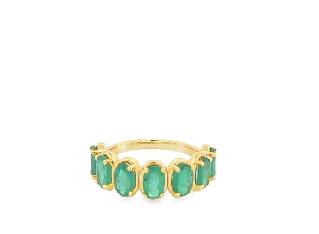 Oval Emerald Ring