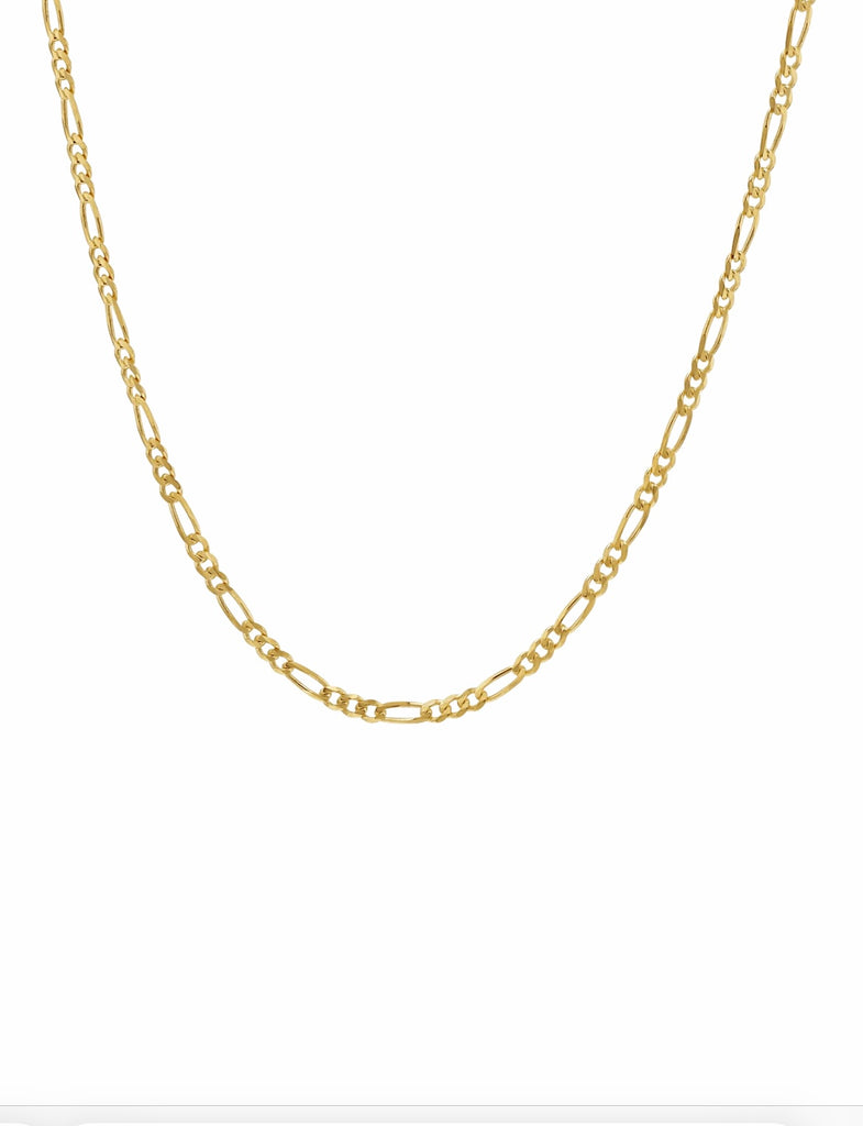 Gilded Harmony Figaro Gold Chain