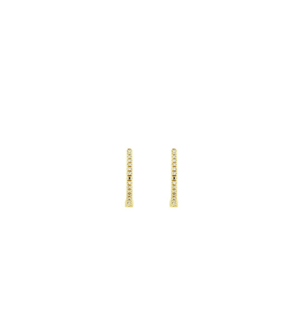Gold Huggies By Allara