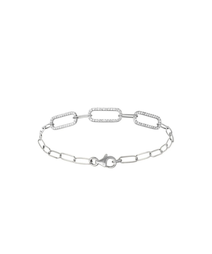Link Paperclip Bracelet By Allara