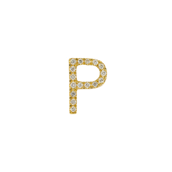 Diamond "P" Initial Charm