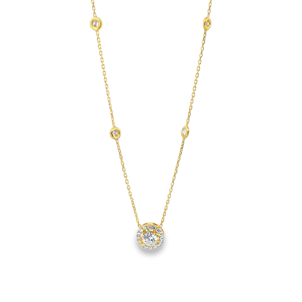 Round Gold Neck