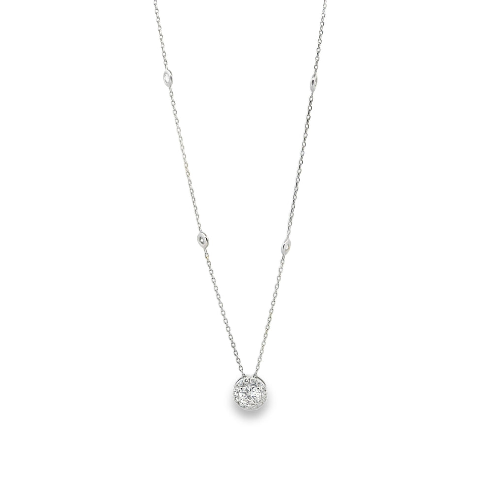 Round White gold Dia