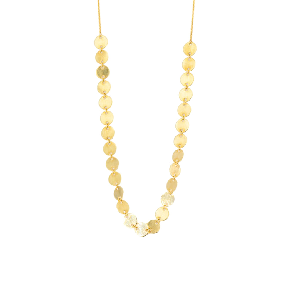 Disc Clique Gold Necklace