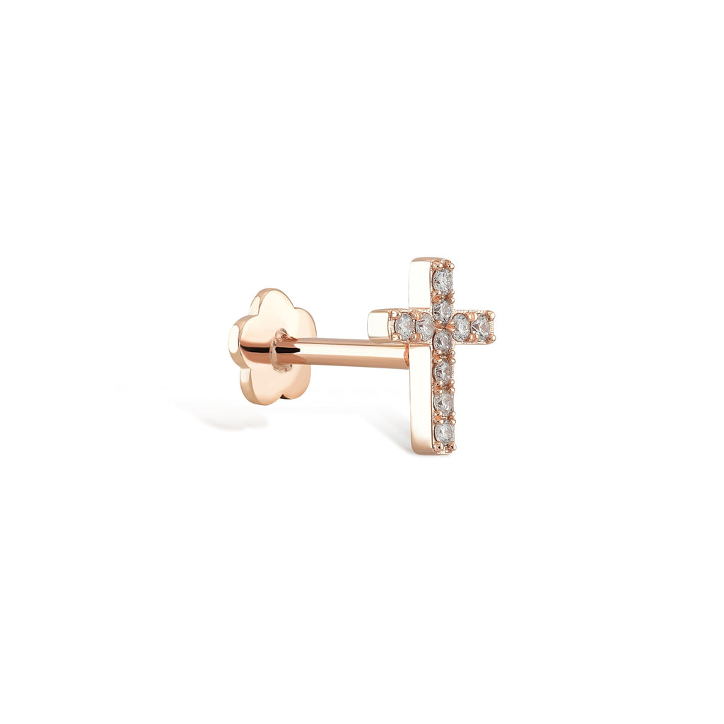 Dazzling Devotion Diamond Stud Piercing