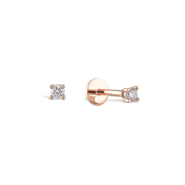 GlimmerLuxe Diamond Stud Piercing