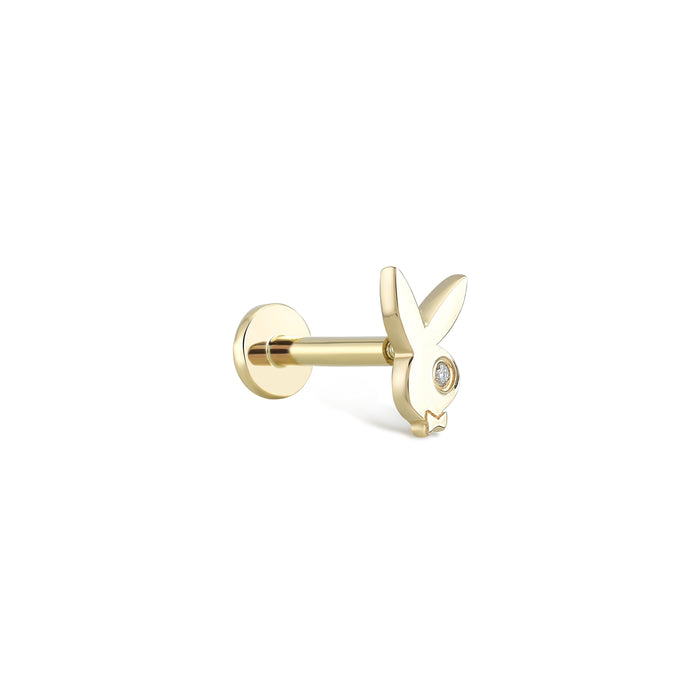 Luminous Bunny Diamond Piercing