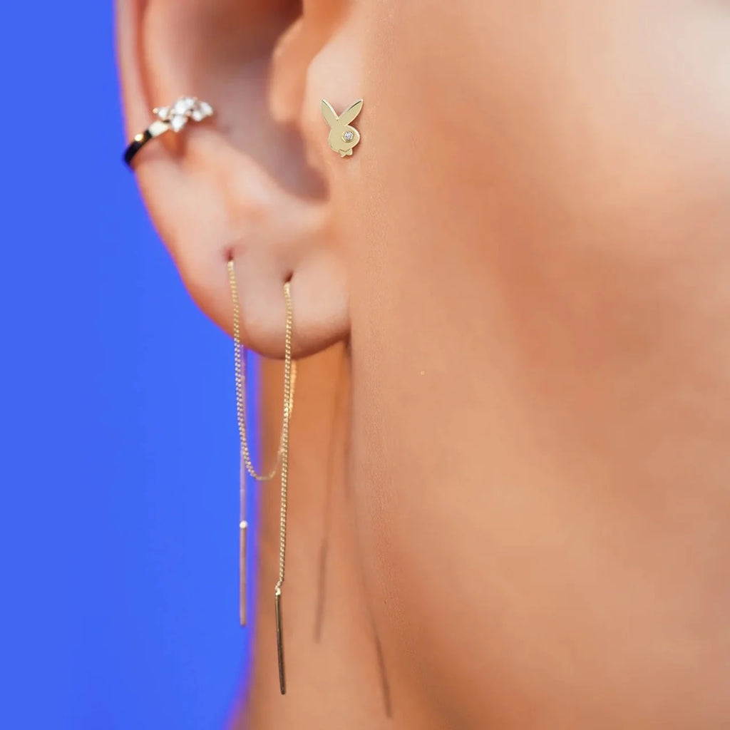 Luminous Bunny Diamond Piercing