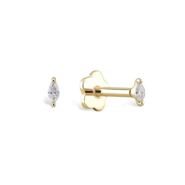 Luxorite Diamond Stud Piercing