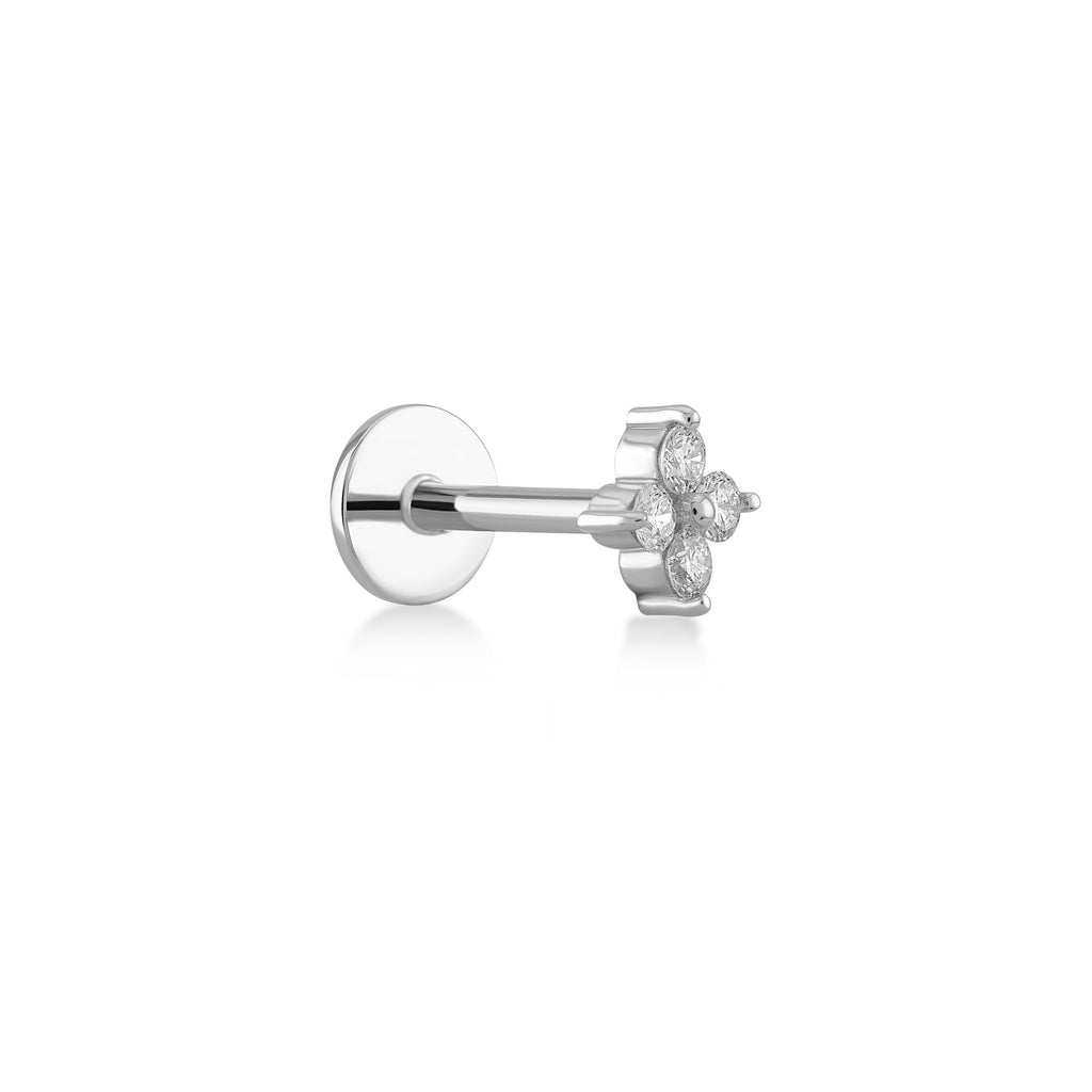 Flora Diamond Stud Piercing
