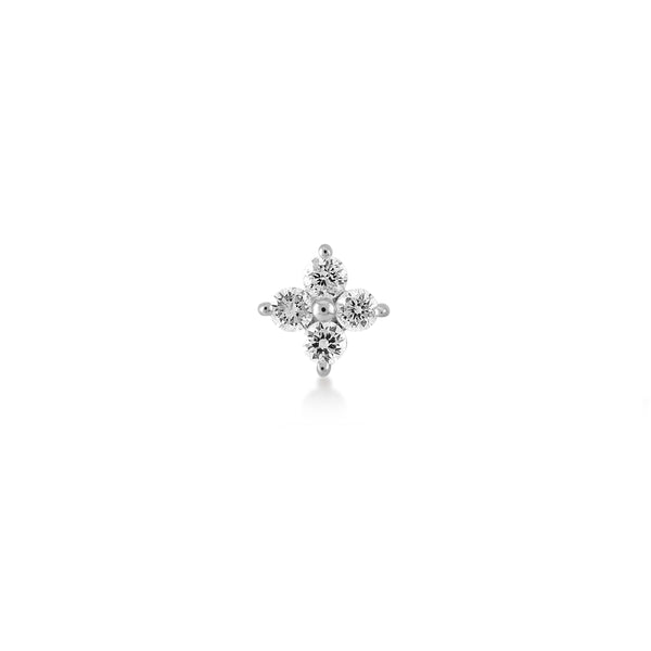 Flora Diamond Stud Piercing