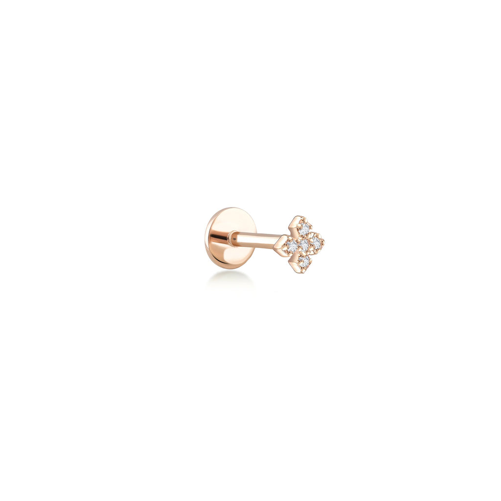 Aura Diamond Stud Piercing