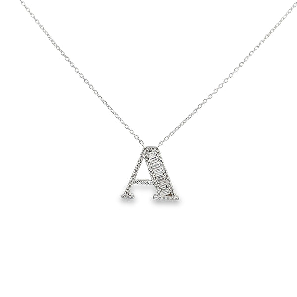 Letter A Necklace