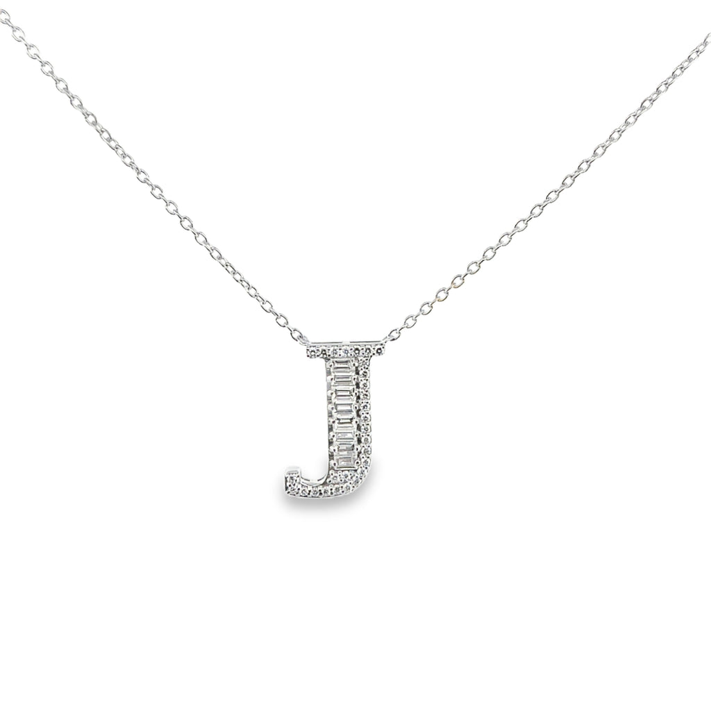 Letter J Necklace