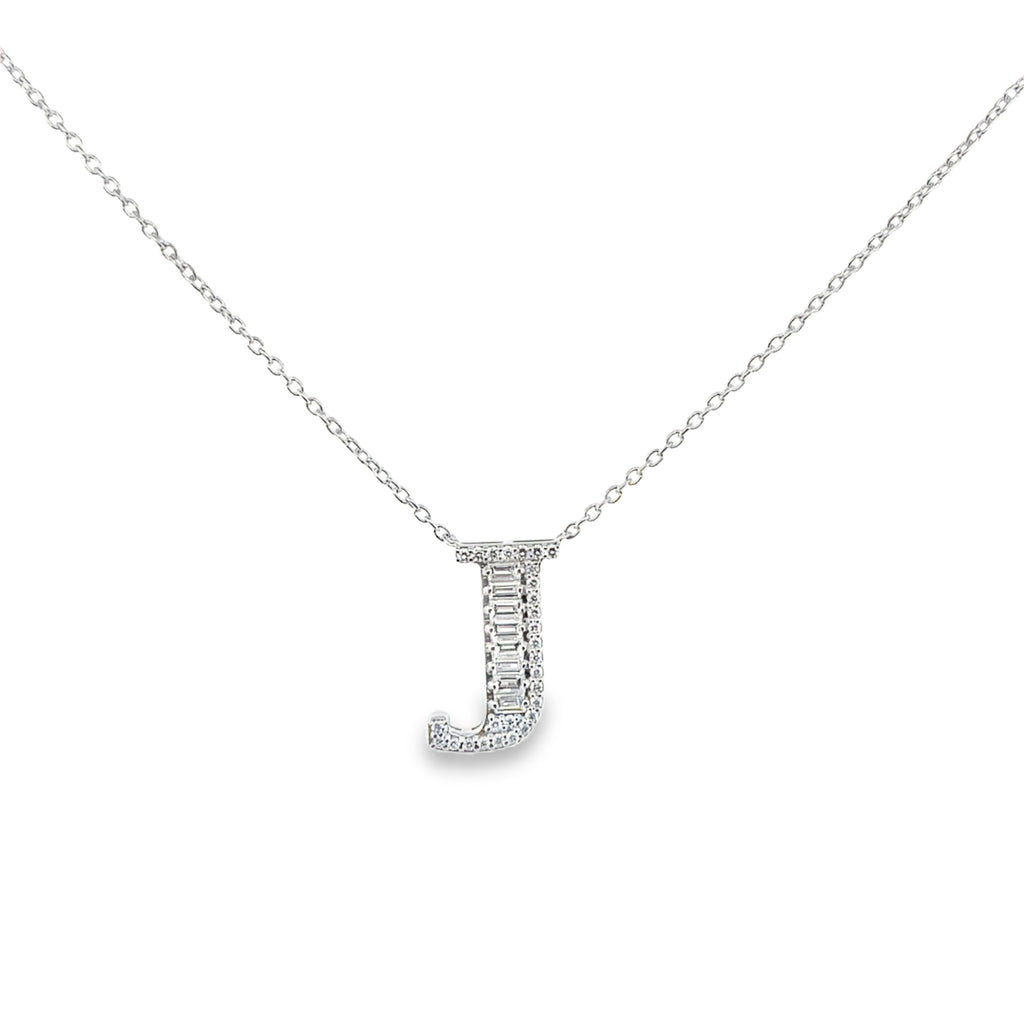 Letter J Necklace