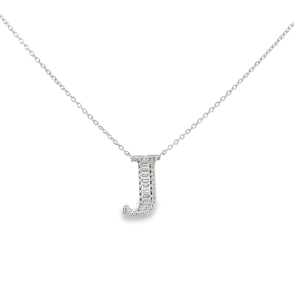Letter J Necklace