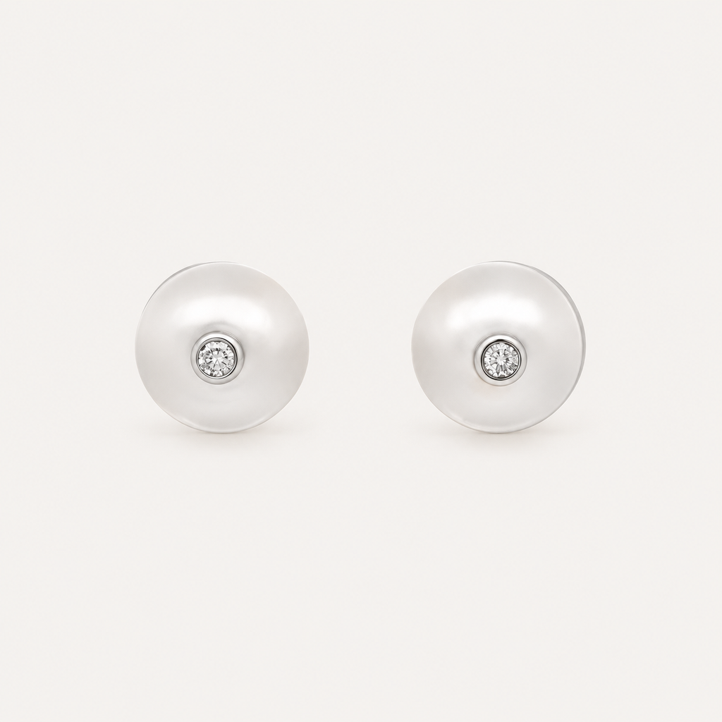 Pearl Dot Studs
