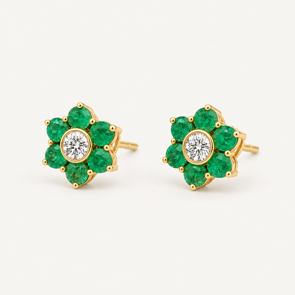 The Sylva Flower Studs