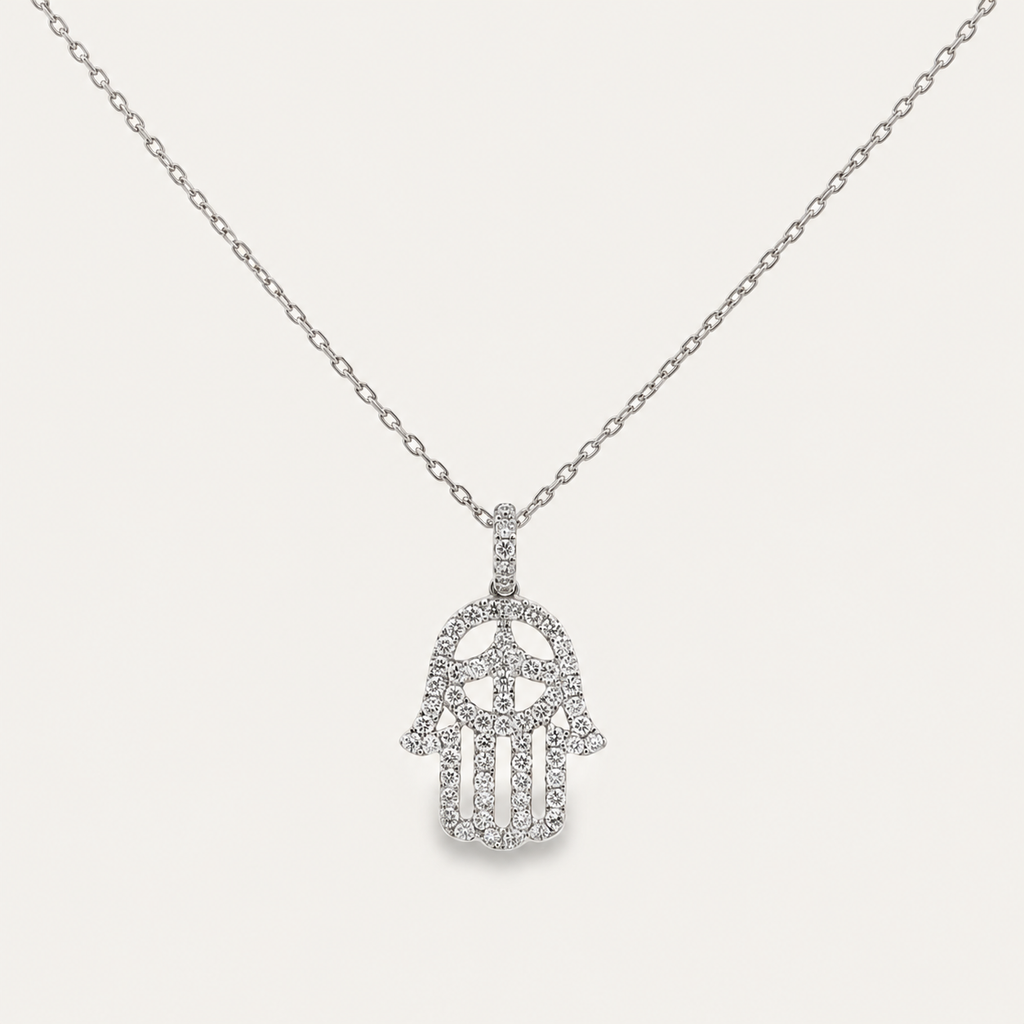 The Amara Hamsa Necklace