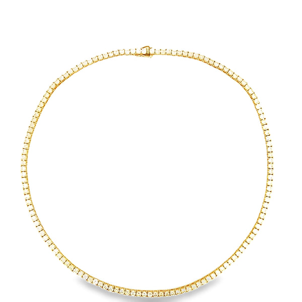 Tennis Gold Choker Necklace