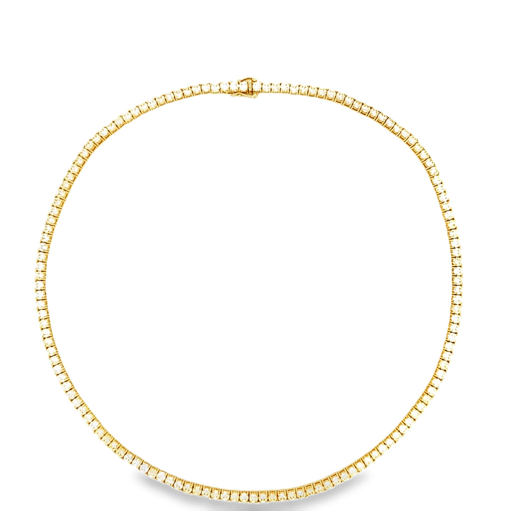 Tennis Gold Choker Necklace
