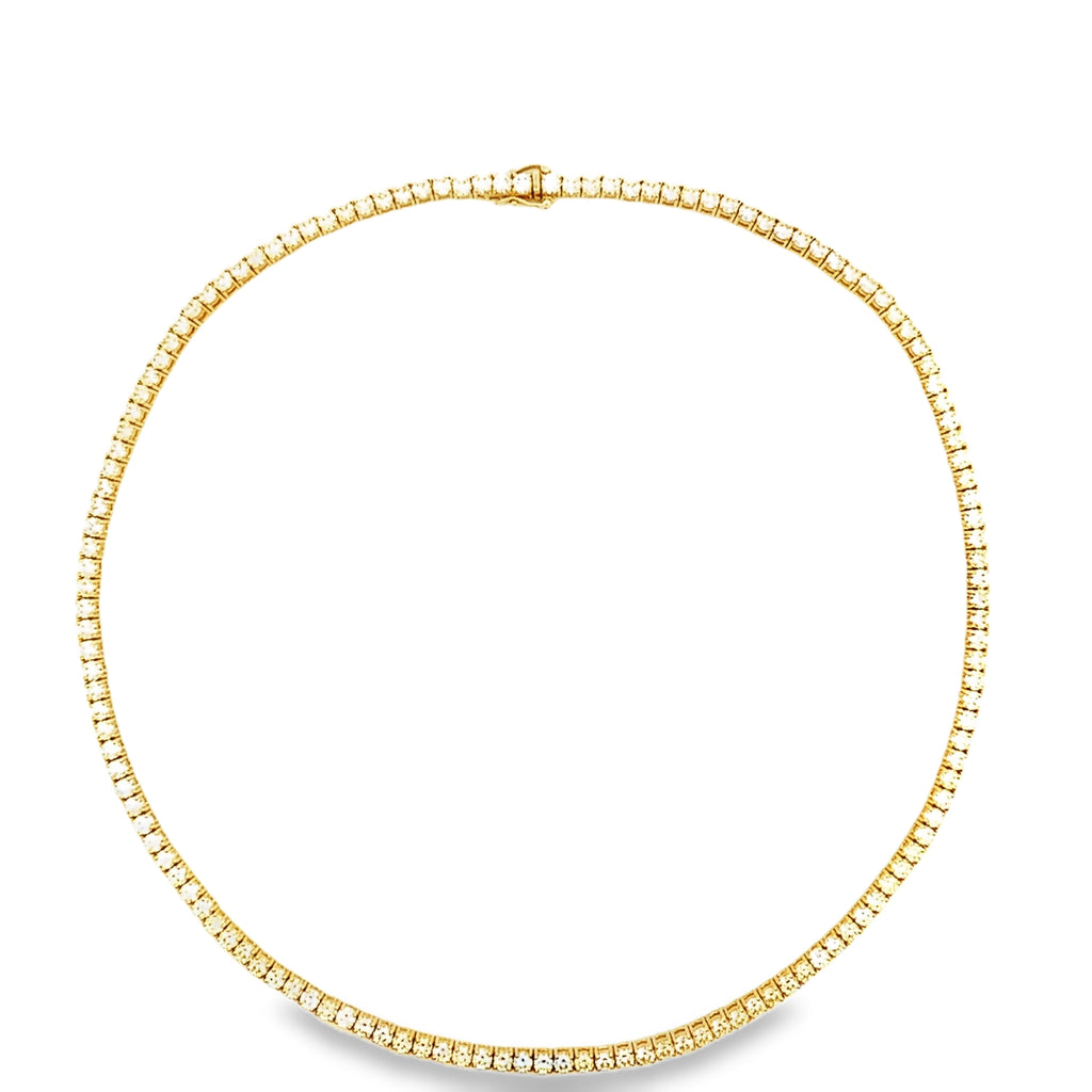 Tennis Gold Choker Necklace