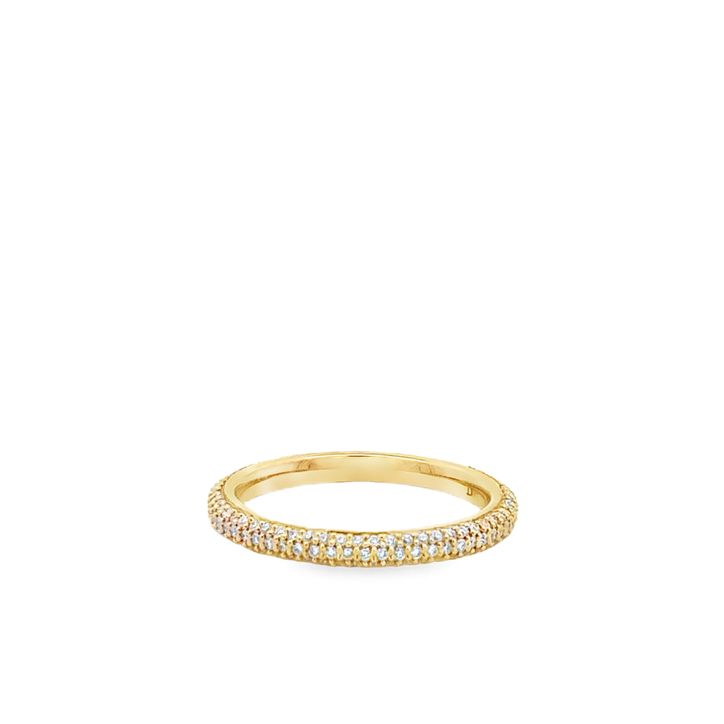 Gold Diamond Ring Band