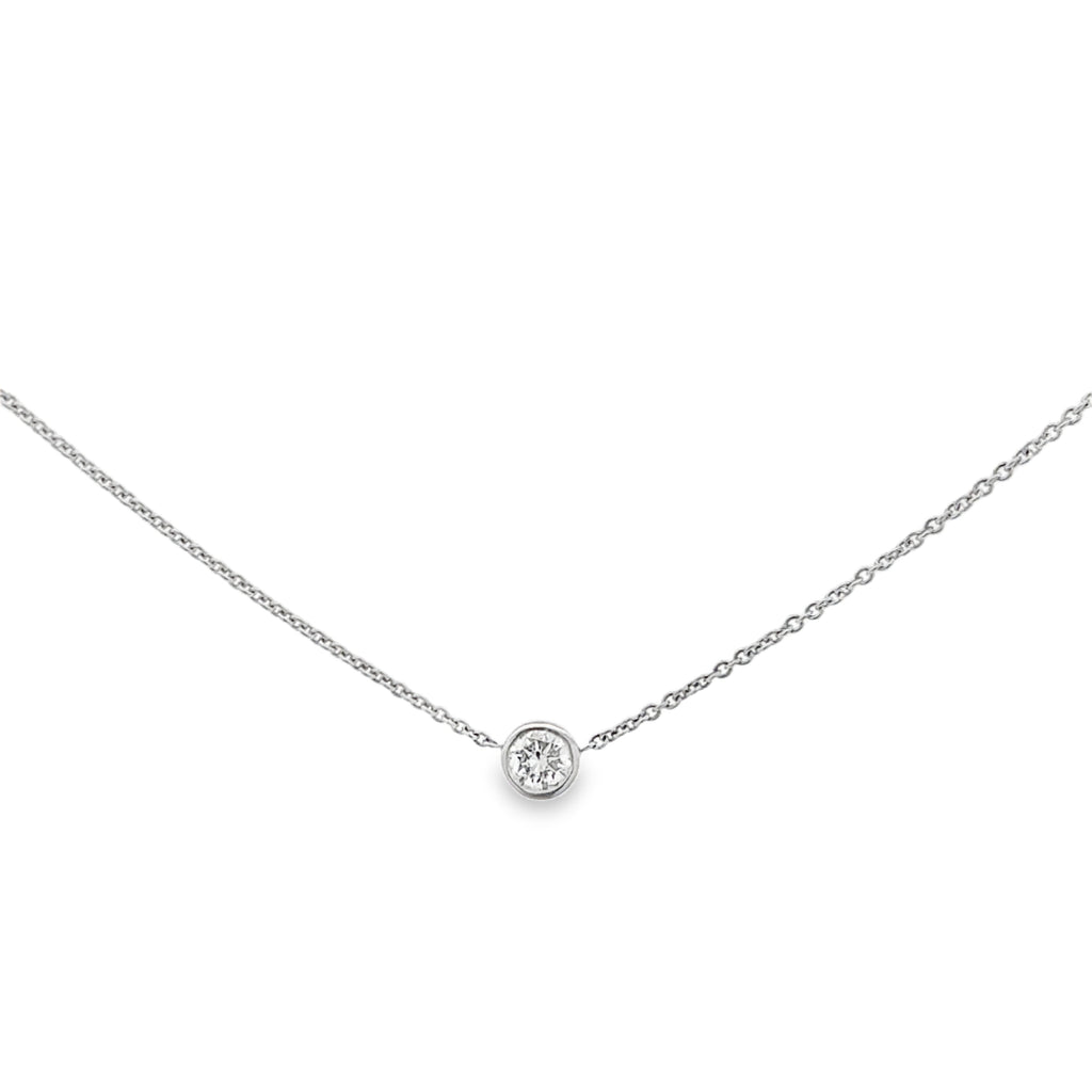Single Diamond Necklace