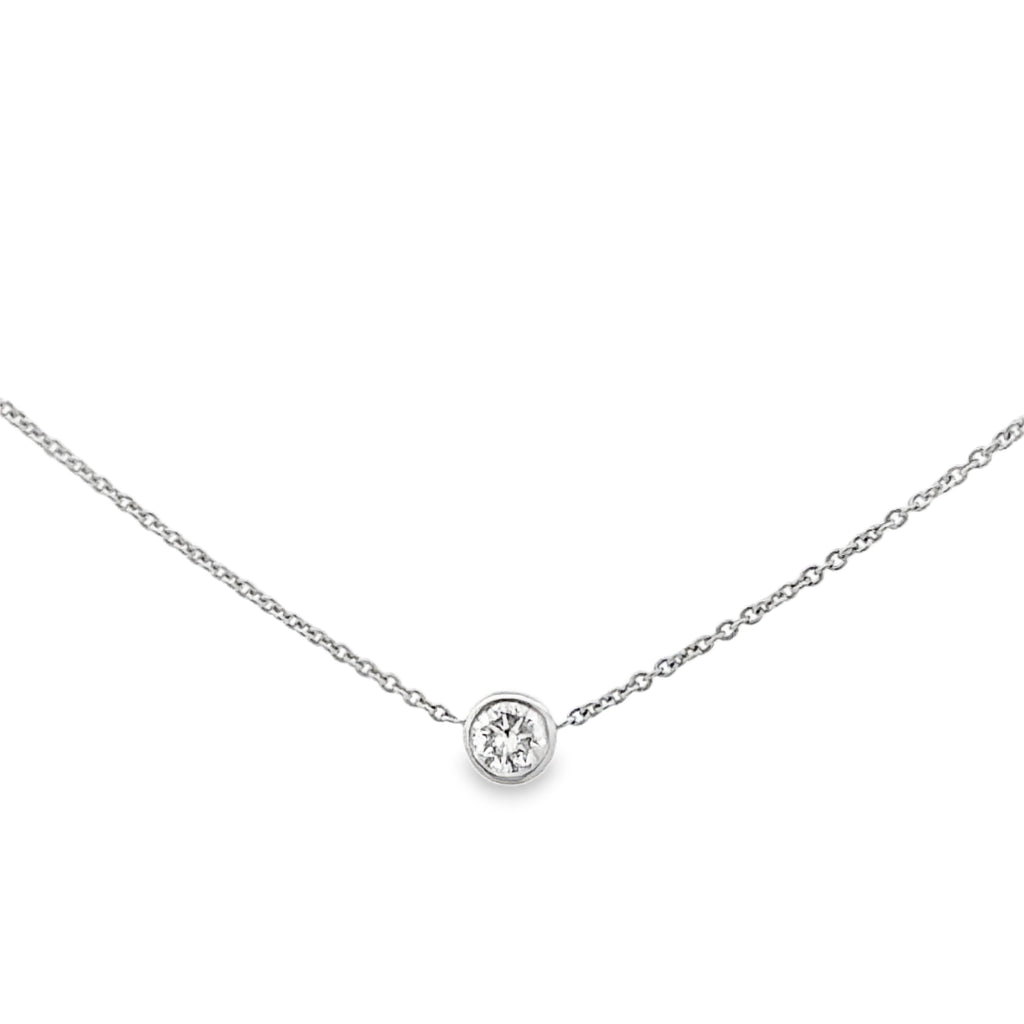 Single Diamond Necklace