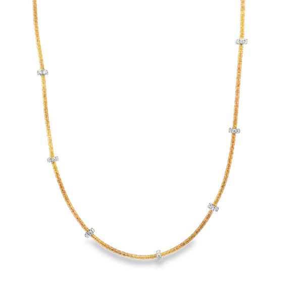 Diamond Choker By Piero Milano