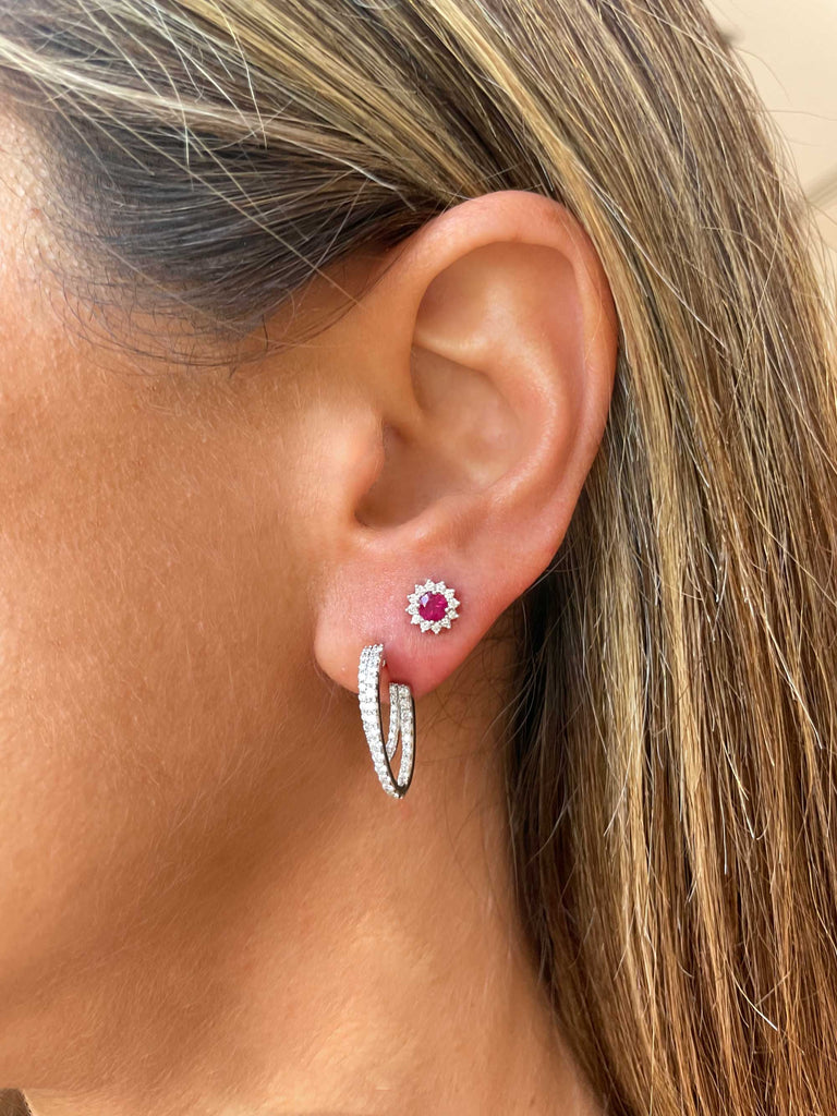 Brilliance Diamond Earrings By Gioielli Di Valenza