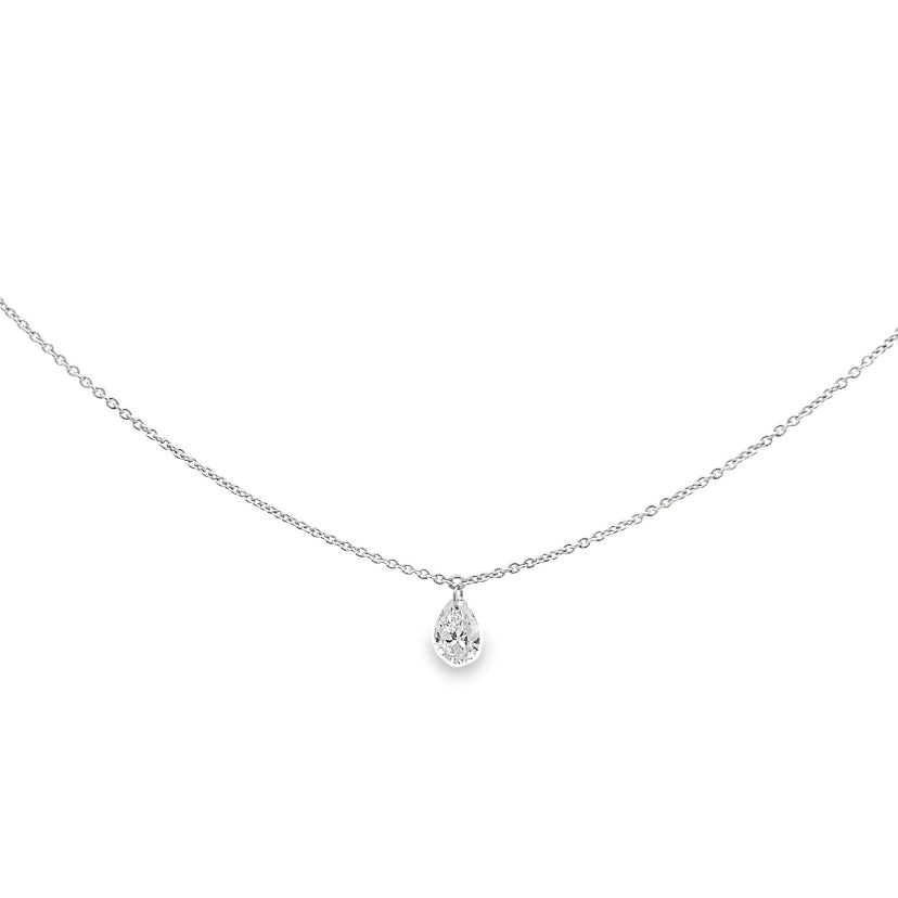 Diamond Drop Necklace By Crivelli