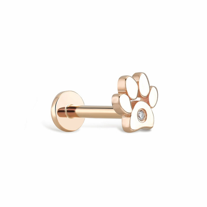 Glam Paw Diamond Piercing
