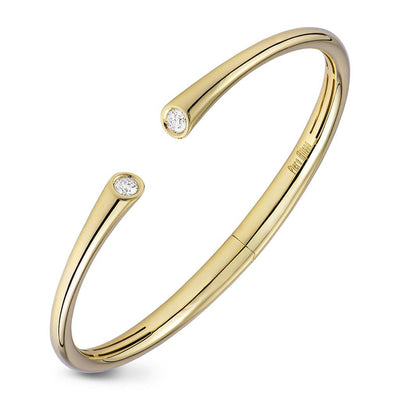 Aurora Gold Cuff Bracelet By Piero Milano