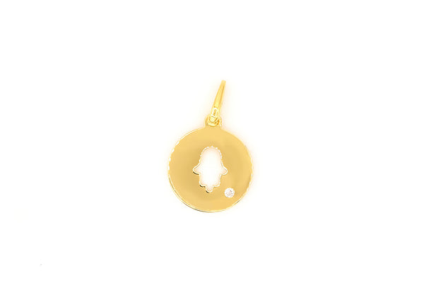 How To Fly Gold Pendant