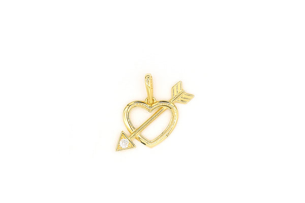 Cupid's Gold Pendant