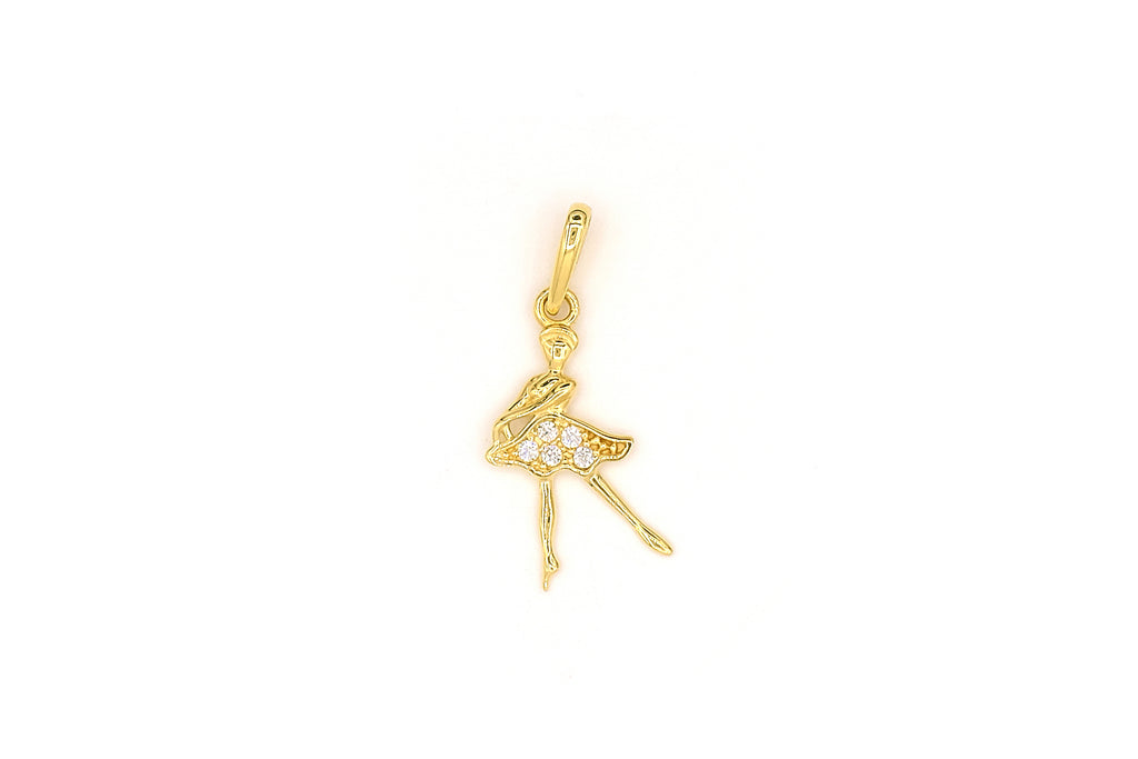 Tiny Dancer Gold Pendant