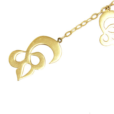 Cascade Gold Necklace