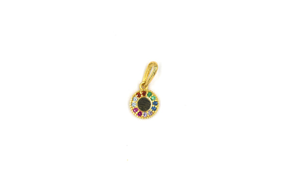 Tiny Arcoiris Gold Pendant