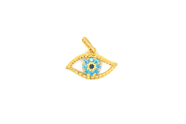 Eye of Horus Gold Charm