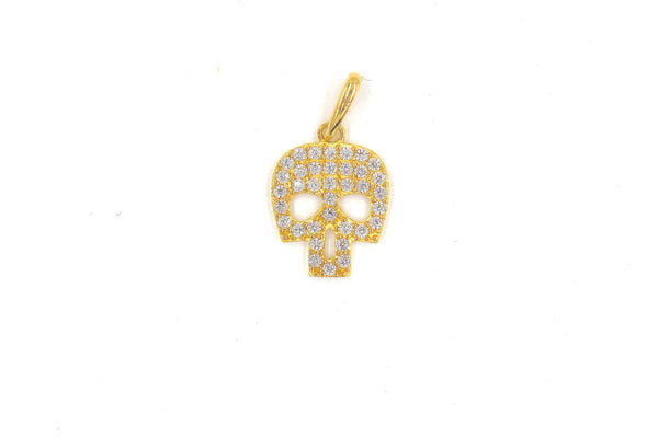 Skullz Gold Pendant