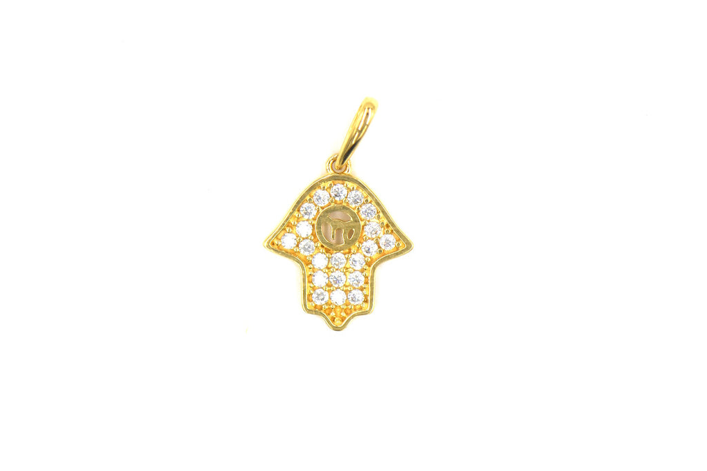 Khamsa Gold Pendant