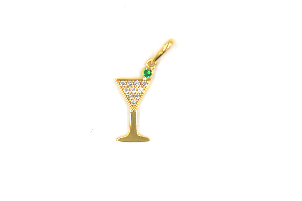 Appletini Gold Pendant