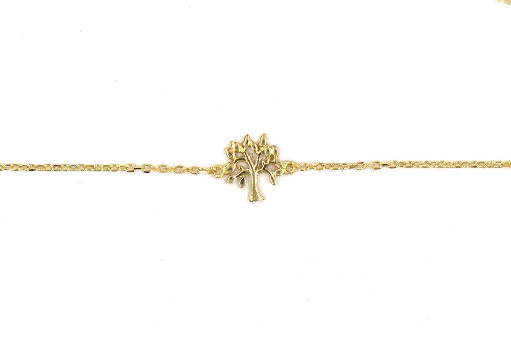 Árbol De La Vida Gold Bracelet