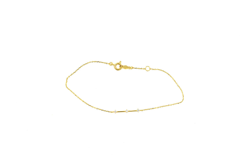 Trio Spark Gold  Bracelet